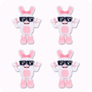 Boppin Bunny Plush 4PCS
